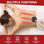 4 in 1 Smart Cupping Therapy Massager Set Massage Red Light Therapy Suitable for All Parts of The Body to Relief Pain Blood Circulation and Tight Skin Cupping Massage Therapy Tool
