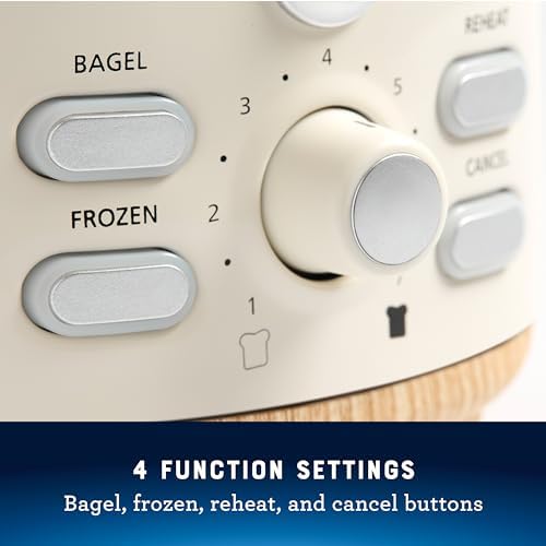 Oster® 2-Slice Toaster with Extra Wide Slots, Oat Milk