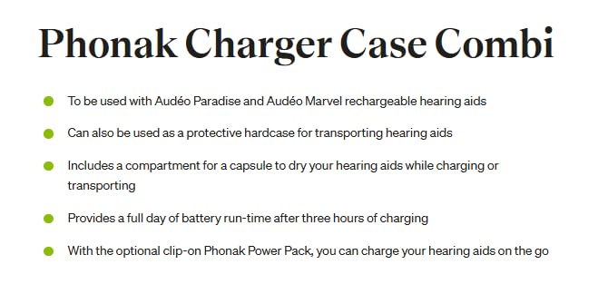 Phonak Combi 2 - Hearing Aid Charger