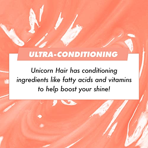 Lime Crime Pastel Colored Unicorn Hair Tint (Orange Cream) - Damage & Ammonia-Free Semi-Permanent Hair Color Conditions & Moisturizes - Temporary Hair Dye Kit Has Sugary Citrus Vanilla Scent - Vegan