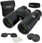 Celestron–Nature DX ED 10x42 Premium Binoculars –Extra-Low Dispersion Objective Lenses –Outdoor and Birding Binocular–Fully Multi-Coated with BaK-4 Prisms–Rubber Armored – Fog & Waterproof Binoculars