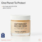 Youth To The People Adaptogen Skin Repairing Moisture Cream, Hydrating Face Moisturizer for Sensitive & Dry Skin, Soothes Skin Barrier, Dermatologist Tested, Fragrance-free, Vegan - 2 Fl Oz