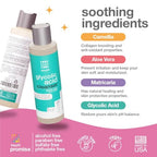 10% Glycolic Acid Face Wash - Exfoliating, Non Drying & Foaming AHA Cleanser - Anti-Aging, Skin Tone & Texture, Wrinkles, Pores, Blackheads - Sulfate Free, Oil Free, & Low PH - 6 oz.