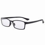 HUIHUIKK Distance Glasses Black Frame Shortsighted Myopia Glasses -1.50 Strength **These are not reading glasses**