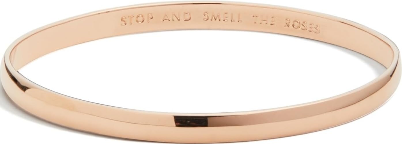 kate spade new york Idiom Bangles Stop and Smell The Roses Solid Bangle Bracelet