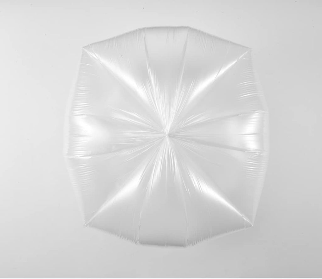 TYPLASTICS 45-48 Gallon Clear Trash Bags Can Liners 43" x 48" 200 Pack
