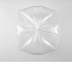 TYPLASTICS 45-48 Gallon Clear Trash Bags Can Liners 43" x 48" 200 Pack