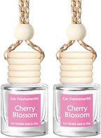 Car Fresheners Hanging, Cherry Car Freshener, Car Fresheners for Women, Long Lasting Car Perfume, 2 Pack Car Diffuser,Essential Oil Diffuser for Car, Made in USA