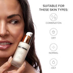 DRMTLGY Lactic Acid 12% Refining Serum for Face - AHA & PHA Exfoliating Face Serum - Dark Spot Serum with Brightening Licorice Root Extract, 1oz