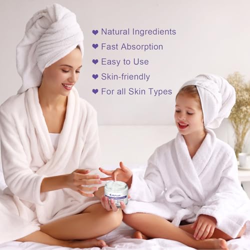 Magnesium Lotion for Sleep,Magnesium Cream for Sleep Magnesium Butter Soothes Muscle Tension Magnesium Lotion for Kids Topical Magnesium Butter for Calm & Relaxation - Lavender - 4fl oz