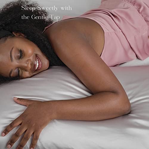 Yanibest Satin Pillowcase for Hair and Skin Care Silk Pillowcase 2 Pack Queen Size Pillow Cases Set of 2 -Satin Cooling Pillow Covers with Hidden Zipper Floral Print