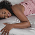 Yanibest Satin Pillowcase, Silk Pillow Cases for Hair and Skin with Zipper, Queen Pillow Cases Set of 2 for 20"x30", Exquisite Packaging for Women Men
