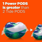 Tide Pods 76 pacs, Heavy Duty 10 X Power Pods, Hygienic Clean High efficiency (he) Laundry Detergent, 3.48kg/7.62 lb/122 oz