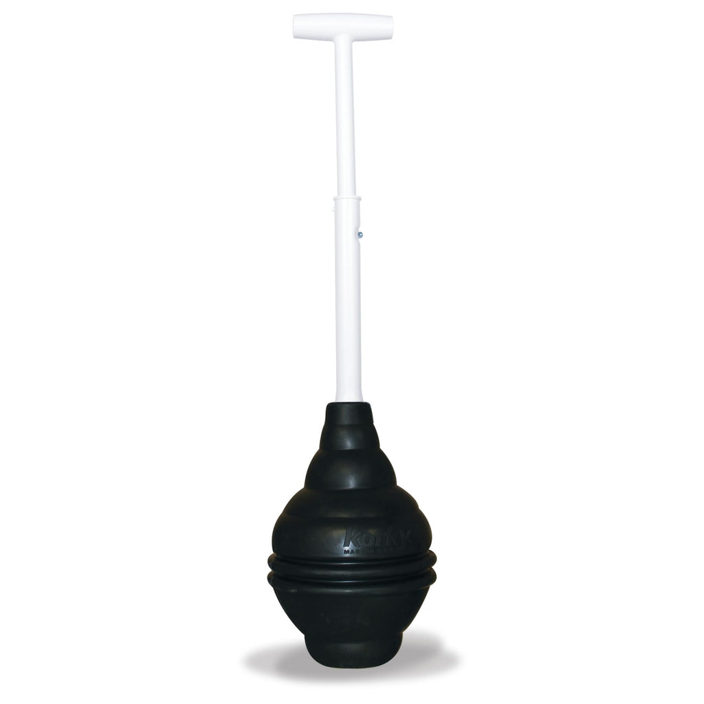 Korky Beehive MAX® Heavy Duty Toilet Plunger - Seals All Bowl Shapes - 96