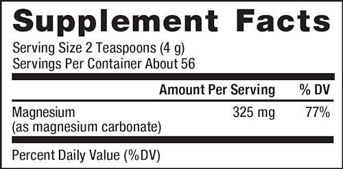 Natural Vitality Calm Magnesium Supplement, Anti-Stress Drink Mix Powder, Gluten Free, Vegan, & Non-GMO, Orange, 8 oz