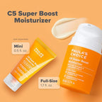 Paula's Choice C5 Super Boost Face Moisturizer with 5% Vitamin C & Squalane, Daily Face Lotion for Discoloration, Uneven Tone, Fine Lines & Breakout-Prone Skin, Fragrance-Free, 1.7 Fl Oz