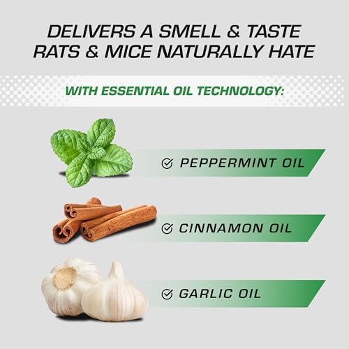 Tomcat Repellents Rodent Repellent Granules, For Outdoor Mouse and Rat Prevention, 2 lb.