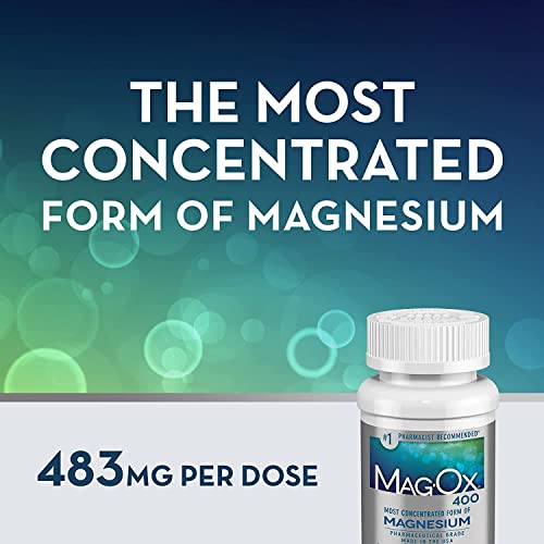 Vitron-C High Potency Iron Supplement, Immunt Support 60ct and Mag-Ox 400 Magnesium Mineral Supplement 60ct