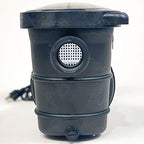 Doheny's 1 HP Above Ground Swimming Pool Pump | 115V, 75 GPM (0.9 THP) | Stainless Steel Shaft, Reinforced Thermoplastic, Low-Noise, High-Efficiency | 1.5" Internal & 2.5" External Threading