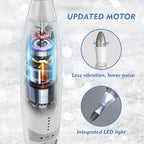 BEAUTURAL Electric Nail Drill, Professional Electric Nail File Machine with10 Attachments & 20 Sanding Bands, Low Noise Vibration for Home Nail Art Manicure Pedicure [Not Rechargeable and Cordless]