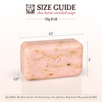 Pre de Provence Artisanal Soap Bar, Natural French Skincare, Enriched with Organic Shea Butter, Quad Milled for Rich, Smooth & Moisturizing Lather, Ocean Air, 5.3 Ounce
