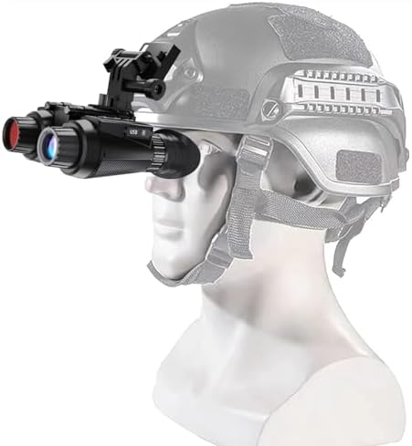 GOYOJO 4K Head-Mounted Night Vision Goggles & Binoculars for Adults – Infrared NVG with Manual Focus & 8X Digital Zoom for Hunting, Camping, and Outdoor Surveillance