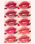 VIDIVICI Millennial Tint Glit - Transfer Proof Moisture Korean Lip Tint with Long-Lasting Color, Lightweight Water Jelly Texture, Hydrating & Smudge-Free Lip Stain, 0.13oz (09 SALTED PEACH)