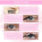 Individual Lashes Large Tray D Curl Lash Clusters 10D 20D 30D 40D Individual Lash Extensions Cluster Lashes Lash Extension Supplies Eyelash Clusters (20D-0.07D, 11mm)