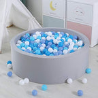 GOGOSO Plastic Balls Play Pit Balls for Baby Kid Ball Play Pit Play Yard, Baby Fance, Playpen, Playtent with 3 Colors,2.17inches