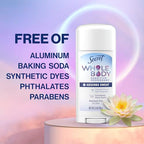 Secret Whole Body Deodorant Dry Feel Stick + Absorbs Sweat for Women, Completely Clean Scent, Aluminum Free Deodorant Stick, 72 HR Odor Protection, 2.4 oz