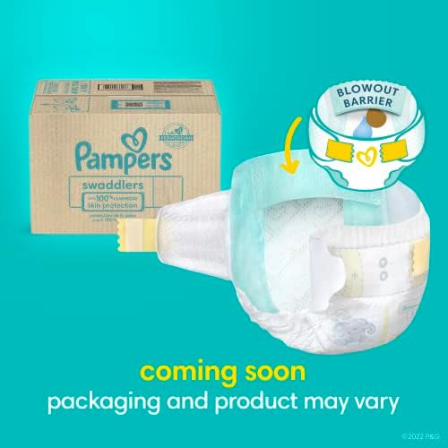 Pampers Swaddlers Disposable Baby Diapers Size 3, 168 Count with Sensitive Water Based Baby Wipes 12 Flip-Top Packs (1008 Wipes Total)
