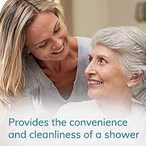 Cleanlife No-Rinse Bathing Wipes (5 Packs of 8) - 40 Disposable Body Wipes | Cleansing Bath Wipes for Adults, Elderly, Camping, Hospital | Rinse-Free Personal Care for Travel, Bedridden, Dementia