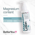 BetterYou Magnesium Body Lotion - Body Cream with Magnesium And Shea Butter - Softens Skin, Relaxes Muscles - Nourishing And Lightweight - 6.08 oz