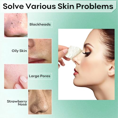 Blackhead Remover, Nose Pore Strips for Blackheads, Black Head Remover Peel Off Mask for Face with 100pcs Strips, Puntos Negros Remover, 50g