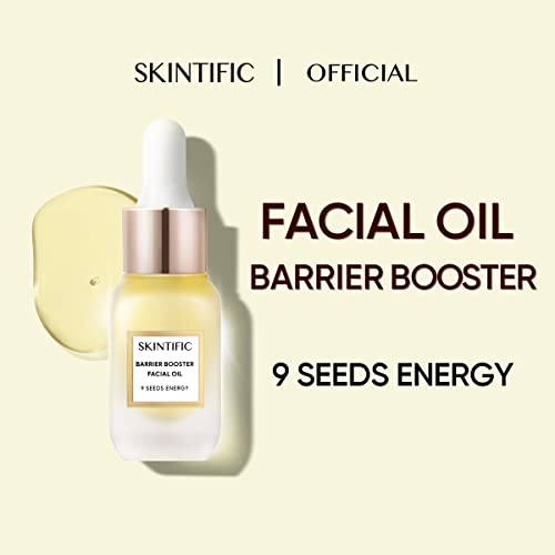 Barrier Booster Facial Oil 10ml | Aromatic essential oils Moisturizing Oil for Face, Hair, Skin & Nails No Greasy Daily Face Oil Face Moisturizer Essential oils for personal use