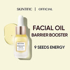 Barrier Booster Facial Oil 10ml | Aromatic essential oils Moisturizing Oil for Face, Hair, Skin & Nails No Greasy Daily Face Oil Face Moisturizer Essential oils for personal use