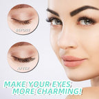 Bodermincer Cluster Lashes 240pcs Large Tray D Curl Individual Eyelashes False Eyelashes Extension DIY at Home (10D-20D Mixed)