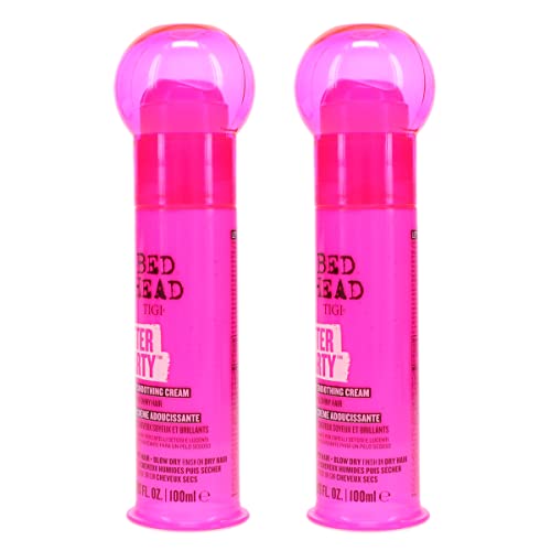 Bed Head by TIGI After Party Smoothing Cream for Silky and Shiny Hair 100ml (Pack of 2)