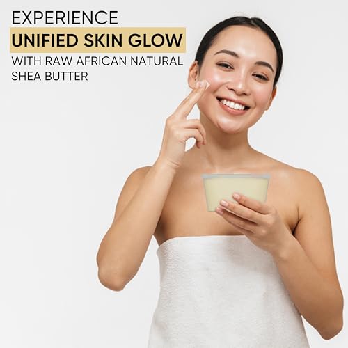 Pure African Shea Butter Raw Organic, White Ivory 100% Natural Unrefined | For Body & Hair Scalp Non GMO - 32 oz