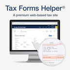 Adams 2024 1099 MISC Tax Forms, 4 Part, Laser/Inkjet, 50 Recipients, Plus 6 1096 Forms, 2 Up, Access to Tax Forms Helper (1009312)