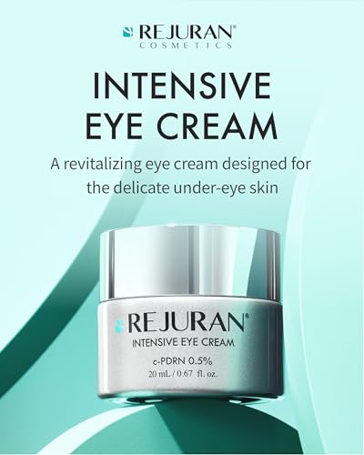 REJURAN® Intensive Eye Cream, c-PDRN® - Fast-Acting Eye Treatment for Wrinkles, Lifting, and Dark Circles. Instant Hydration and Visible Revitalization. Korean Skin Care (0.67 fl oz)