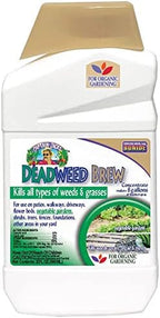 Bonide Captain Jack's Deadweed Brew, 32 oz Concentrate, Controls All Types of Weeds and Grasses, For Organic Gardening