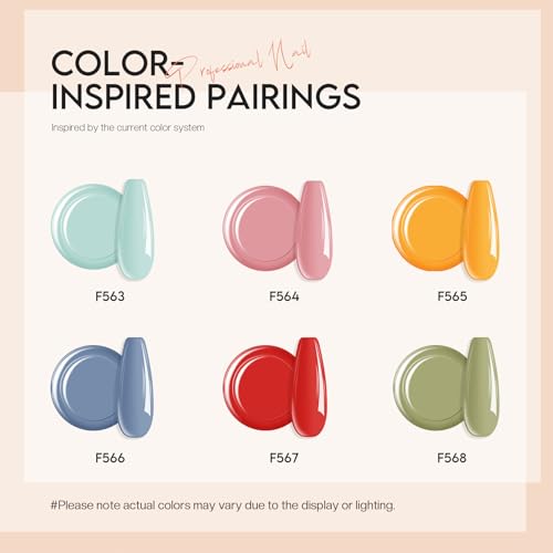 Morovan Nail Polish Set Fingernail: Quick Dry Nail Polish Kit Regular Nail Polish Bulk 0.25 oz Finger Nail Polish Pack Glossy Toenail Polish DIY Gifts for Women