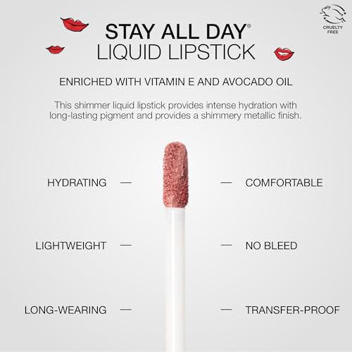 stila Stay All Day Sheer & Shimmer Liquid Lip