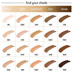 Dermablend Flawless Creator Multi-Use Liquid Foundation Makeup, Full Coverage Lightweight Buildable Foundation, Natural Finish, 1 Fl oz.