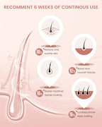 Eyelash Serum- Natural Comestic Eyelash Serum for Longer, Thicker Lashes & Brows, Boost Lash Serum Vegan & Cruelty-Free-Niacinamide, Centella Asiatica Leaf Extract(10 mLPink)