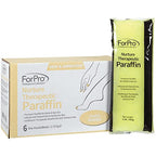 ForPro Professional Collection Nurture Paraffin Wax Refill, Coco Mango, Six 1-Pound Paraffin Blocks, Non-Greasy, Moisturizing for Soft & Healthy Skin, Coconut Mango, 6 Lbs