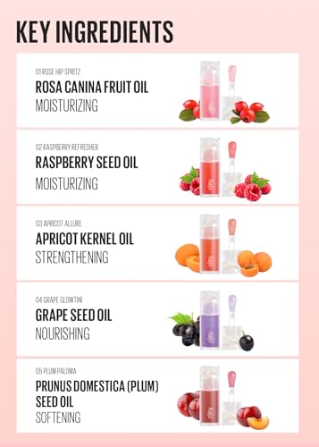 Kaja Lip Plumping- Juicy Glass 05 Plum Paloma | Hydrating, Feel Plumped and Lightweight with Vitamin Tree Fruit Oil, Vegan, Cruelty-Free, Clear Tint Stain Shine Gloss Plumper, Long Lasting