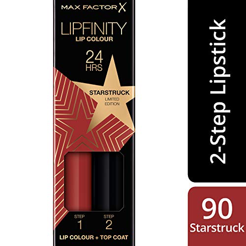 Max Factor Lipfinity Lip Colour 2 Step Rising Stars Collection 90 Starstruck