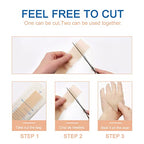 Silicone Scar Sheets, Tape, Strips, 16 Pcs 5.9"x1.6", Healing Keloid, C-Section, Tummy Tuck - As Surgical Cream, Gel, Patch, Bandage, Pad - Surgery Scars Treatment, Scar Remover.